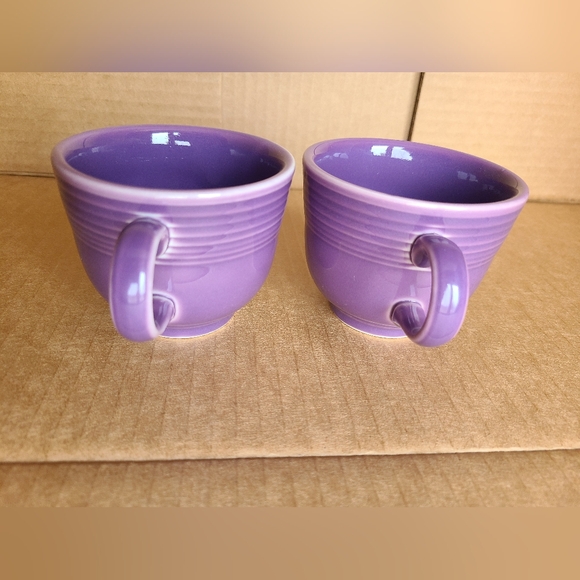 Fiestaware purple lilac? Heather? cups - Picture 6 of 10